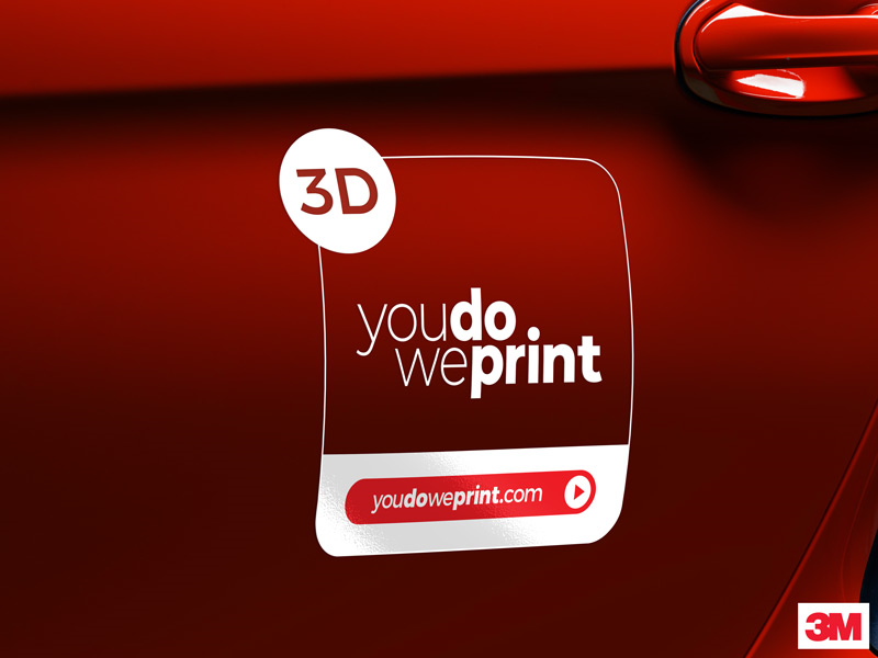Impression Vinyle Adhésif Covering Permanent Transparent (3D)